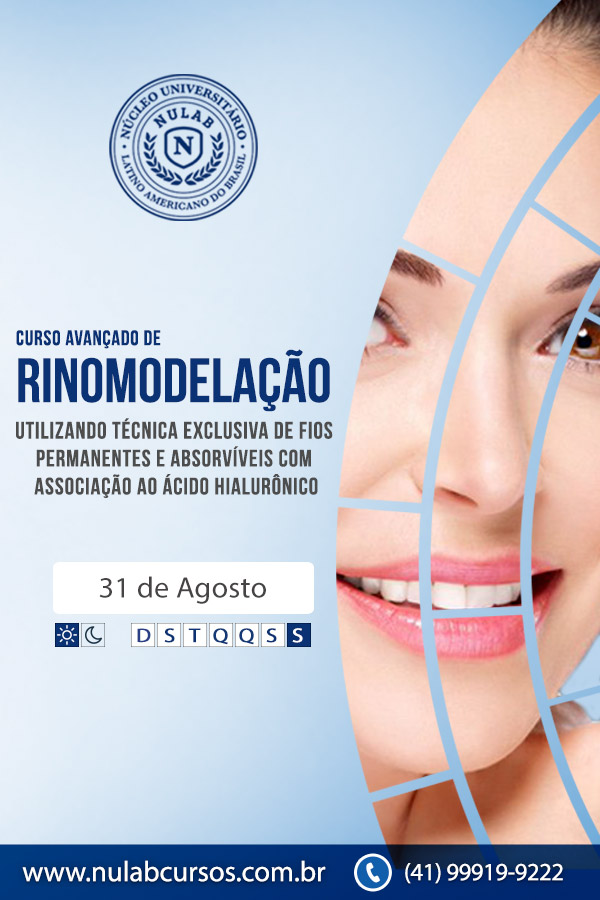 Curso de Rinomodelação na Harmonização Orofacial - Curitiba